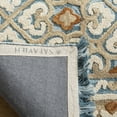 thumbnail image 4 of SAFAVIEH Blossom Jocelyne Geometric Area Rug, Ivory/Blue, 4' x 6', 4 of 7