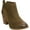 Green, variant on Womens Nancy Suede Waterproof Booties Brown 9.5 Medium (B,M)