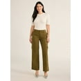 thumbnail image 5 of Free Assembly Women's Straight Leg Cargo Pants, 30” Inseam, Sizes 0-20, 5 of 5
