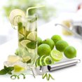 thumbnail image 3 of Stainless Steel Lemon Zester Grater with Channel Knife and Hanging Loop, 3 of 5