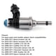 thumbnail image 4 of 6 inyectores de combustible 12638530 aptos para Chevrolet Camaro Traverse y GMC Acadia CTS, 4 of 8