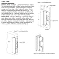 thumbnail image 3 of Prime Line Produits U9481 Plaque de Protection pour Boulon de Verrouillage en Aluminium, 3 of 3