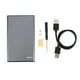thumbnail image 1 of Almacenamiento en disco duro USB 3.0 Carcasa externa HDD Plug and Play FLhrweasw, 1 of 9