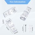 thumbnail image 4 of Justharion 8pieces Cord Safety For Blinds Child-safe Clips For Roman Blinds Blind Safety Clips For Cord 1Set, 4 of 6