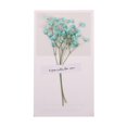 thumbnail image 1 of SIfdSeng Get it Fast Christmas Charm Dried Flower Greeting Card Festive Design Natural Holiday Sentiments Idea, 1 of 5