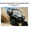 thumbnail image 3 of A & UTV PRO Résistant aux Rayures 3-en-1 RZR Pare-Brise Ajustable pour 2014-2018 Polaris RZR 900/4 900 S1000 XP1000, 3 of 7