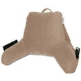 thumbnail image 4 of Nestl Backrest Reading Pillow, Bed Rest Pillow with Arms for Sitting In Bed, Shredded Memory Foam Back Support Pillow, Taupe Sand, 4 of 8