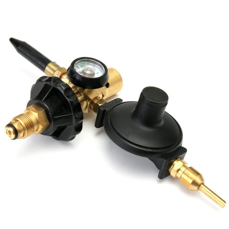Helium Gas Regulator 300x150mm Helium Latex Balloon Air Flow Inflator Regulator Meter Gauge For G5/8 Tank Valve ()