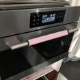 thumbnail image 4 of WXYUN Poignées de Porte de Réfrigérateur Roses, Gants de Protection pour Appareils Électriques de Cuisine, Protège-Serviettes de Porte de Réfrigérateur, Micro-Ondes, Lave-Vaisselle, Attrape les Gouttes, Taches, Empreintes Digitales, Housses Anti-Poussière, 4 of 6