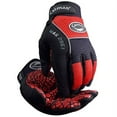 thumbnail image 4 of Caiman Mechanics Gloves Black Red Silicone Grip Padded Palm Model 2951, 4 of 4