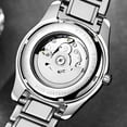 thumbnail image 4 of GUANQIN Men Women Couple Calendar Week Diamond Vintage Japanese Automatic Self-Winding Mechanical Wrist Watch Tungsten Steel Sapphire Crystal Waterproof Luminous Clock, 4 of 4