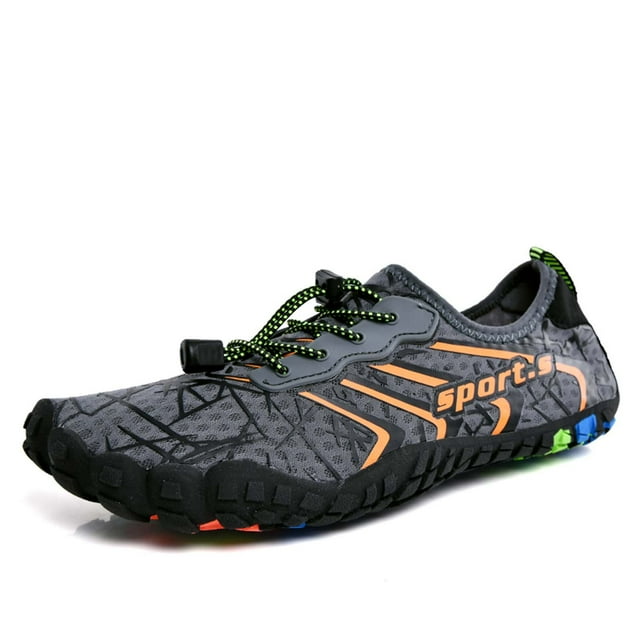 Ediodpoh Chaussures de Natation d'Été pour Femmes, Séchage Rapide, Gris 42