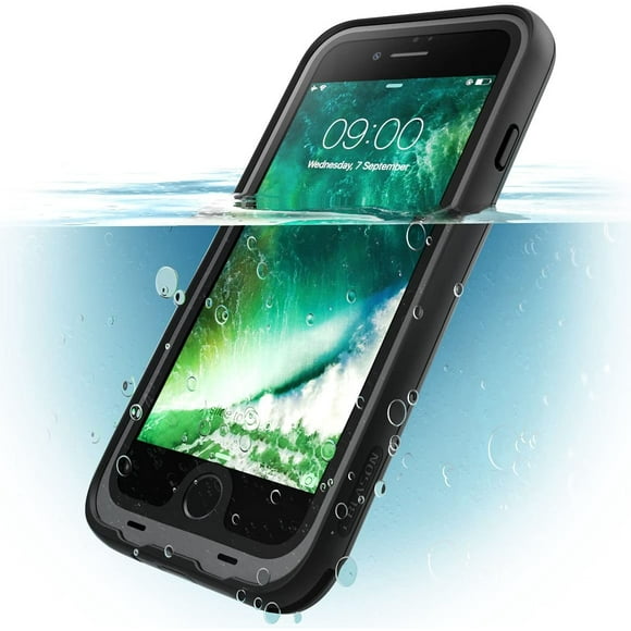 YOYO Case for iPhone 7 2016 / iPhone 8 2017 Release, Aegis Waterproof Full-body Rugged Case with Built-in Screen Protector (Black)