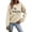Beige, variant on Yes I'm Still Cold Sweatshirt for Women Long Sleeve Casual Funny Graphic Sweatshirts Fall Winter Pullover Tops