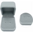thumbnail image 3 of Jinsinto 2 pieces of flannel ring box (grey),, 3 of 5