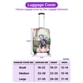 thumbnail image 5 of Easter Egg Portuguese Water Dog Bunny Ear Welcome Spring Truck Travel Luggage Cover PWD Portie Fishing Dog Lover Suitcase Dust Protective Decor - 12002, 5 of 5