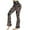Brown, variant on Honeeladyy Women's Flare Yoga Pants Bootcut High Waisted Buttery Soft Leggings Wide Leg Workout Sweatpants Purple-S