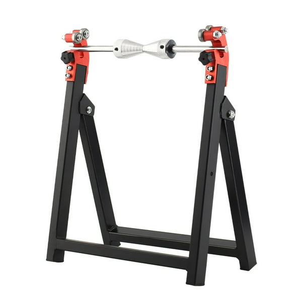 Motorcycle Wheel Balancer & Truing Stand, Tire Balancer Stand for Most Motorcycles and Sport Dirt Bikes, Portable Bike Wheel Balancer for Up to 23" Tires, 5" Rim Widths