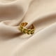 thumbnail image 5 of Anillos para mujer, regalos para mujer, anillo minimalista con diseño de hoja de oreja blanca para mujer, accesorios de joyería de compromiso, anillo para mujer y niña., 5 of 5
