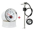 thumbnail image 1 of 52MM Water Level Gauge With Water Level Sensor 100MM 125MM 150MM 200MM 300MM 400MM 0-190ohm Water Liquid Tank Level Indicator ,Easy to Install, 1 of 7