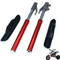 thumbnail image 2 of 525MM Front Inverted fork shock absorption with protector cover motocross Mini Dirt Pit Bike Small Apollo 47cc 49cc 50cc, 2 of 7