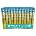 thumbnail image 1 of Premium Free Range Jerky Snack Sticks 12-Pack: Herb-A-Licious Turkey Flavor, 8g Protein, Certified Free from Top 9 Allergens, Gluten-Free, Non-GMO, Zero Sugar, Keto, Paleo, 1 of 5