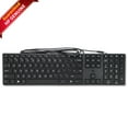 thumbnail image 2 of Pre-Owned HP Smart Buy Wired 320K Slim Keyboard Black 108 Keys USB-A HSA-C001K L96909-001, 2 of 6