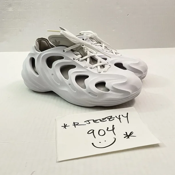 Gently Used Mens Size 8 Ad-id-as Originals Adifom Q Athletic Shoes HP6584 White