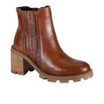 thumbnail image 2 of Diba True Womens Spice Berry Lug Round Toe Zippered  Ankle Boots, 2 of 5