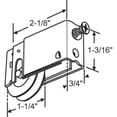 thumbnail image 2 of NuAir Roller for Sliding Glass Doors | Roller Replacement for Patio Glass Door Repair | Precision Wheel Bearing - Stainless Steel Roller Smooth Operation Fix Sliding Door (DR-120-SP), 2 of 7