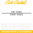 thumbnail image 2 of CUB CADET 687-02022 Wheel Adjustment Lever Assembly Trencher LE100 LE Edger CC, 2 of 2