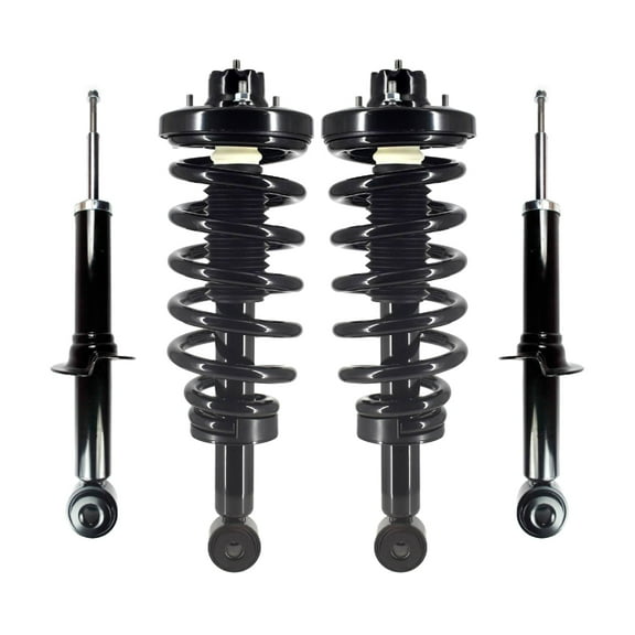 Set 4 Front Strut - Rear Quick Complete Strut For 2003-2006 Ford Expedition RWD