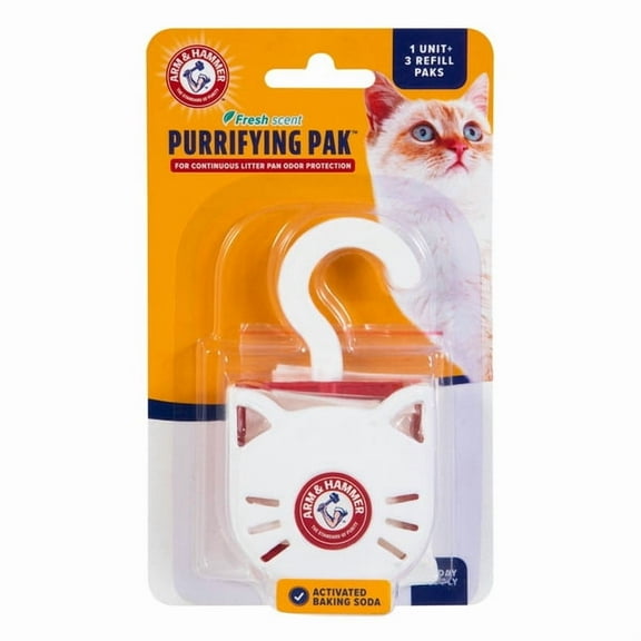 Arm & Hammer Purifying Pak, Fresh Scent - Advanced Odor Eliminator & Air Freshener