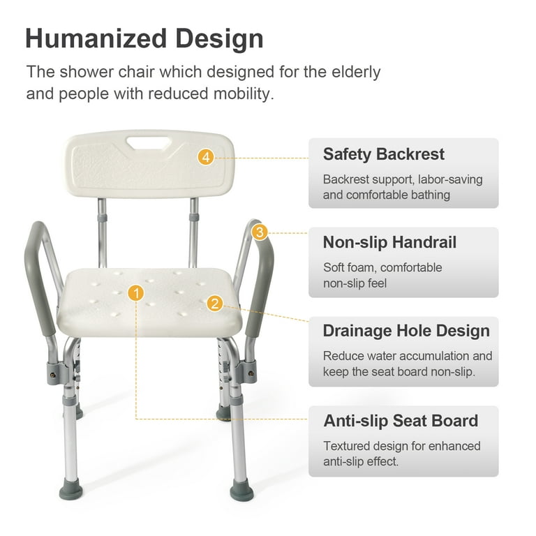 Shower chair with hole in seat new arrivals