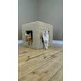thumbnail image 2 of New Cat Condos Premier Pet Hiding Cube-Color:Brown, 2 of 2