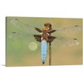 thumbnail image 1 of ARTCANVAS Dragonfly Home decor Canvas Art Print - Size: 60" x 40" (0.75" Deep) (3-Piece), 1 of 9