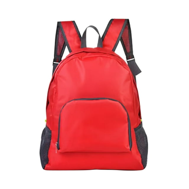 Lightweight and Foldable Backpack Student Backpack Fluorescent Color Minimalism
