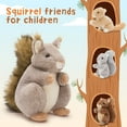 thumbnail image 4 of MaoGoLan 13.8'' Large Squirrel Stuffed Animal Plush Squirrel with 3 Babies, 4 of 10