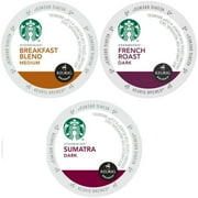 Starbucks Pike Place Roast, Caffe Verona Coffee & True North Coffee, K-Cup Portion Pack for Keurig Brewers, 36 Count