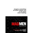 thumbnail image 1 of Mad Men Movie Poster, 11 x 17, 1 of 1