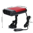 thumbnail image 4 of KingShop Car Heater Fan 12V Portable Car Heating Cooling Fan Warmer 2 In 1 Electric Car Windshield Defroster Anti-Fog Heater, 4 of 9
