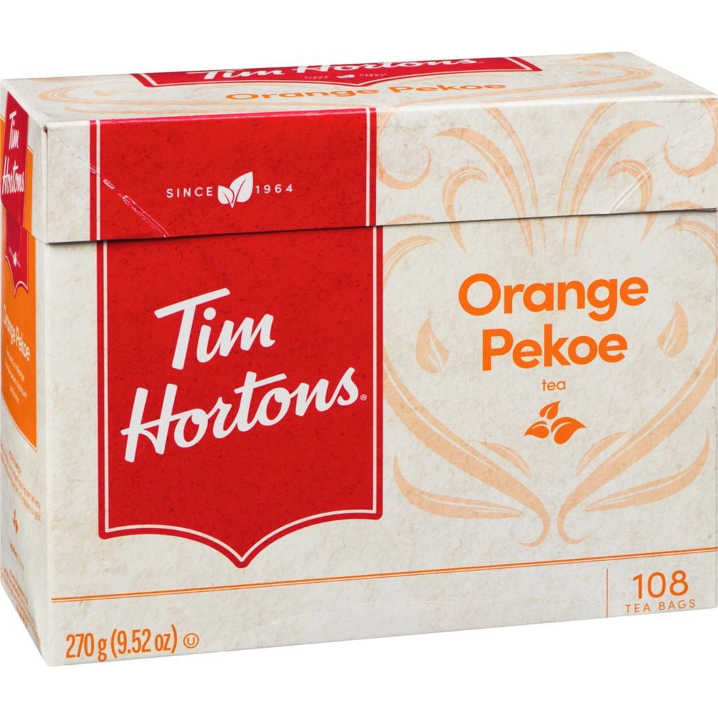 Tim Hortons Orange Pekoe Tea, 108 Tea Bags, 270g(9.5oz) {Imported