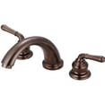 thumbnail image 3 of Olympia Faucets P-1131T Accent Deck Mounted 7-1/2" Reach Roman Tub Filler - Nickel, 3 of 3