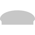 thumbnail image 5 of Ekena Millwork 34"W x 15-3/8"H x 2-3/4"P Elliptical Smooth Architectural Grade PVC Combination Pediment, 5 of 7