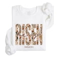 thumbnail image 4 of Ink-Printed Pearls He Is Risen Christian Sweatshirt for Women - Floral Easter Pullover White Sweatshirt Adult Large, 4 of 7