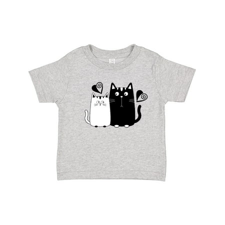 

Inktastic Valentines Day Cat Couple Gift Toddler Toddler Girl T-Shirt