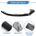thumbnail image 3 of Embelizador de Rejilla de Parachoques Frontal Izquierdo Único para Mercedes-Benz W205/C 2015-2018, 3 of 6