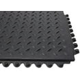 thumbnail image 5 of Envelor Sturdy Rubber Anti-Fatigue Drainage Floor Mat Entryway Outside Doormat 36 x 36 Inches, Checker Interlocking Mat, 5 of 9