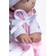 thumbnail image 4 of JC Toys La Baby Caucasian Baby Doll Set – 11 Inch Soft Baby Doll | Washable |Removable Pink Outfit w/ Hat & Blanket | For Children 12 Months +, 4 of 5