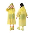 thumbnail image 3 of BAODANN Spring Summer And Autumn Boys' And Girls' Plain Color Buttoned Thick Poncho Raincoats Rain Ponchos Toddler Coat Boots Kids Girls Raincoat Girls Rain Oat Kids Raincoats Boys Toddler Raincoats, 3 of 3